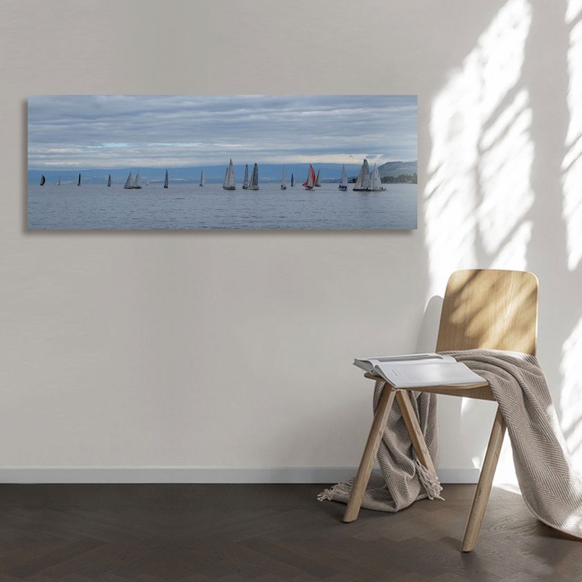 Sailing Boats Photography Display . Choose one of our Photography and decorate your space with it in order to give your space a luxury touch. This Photo took place in Switzerland.